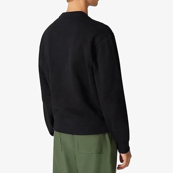 Áo Nỉ Sweat Kenzo Embroidered Tiger Logo Màu Đen Size L