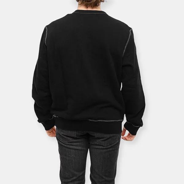 Áo Nỉ Sweater Diesel S-Ginn-D1 A057340LEAC900 Màu Đen Size XS - Thời trang - Vua Hàng Hiệu