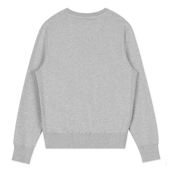 Áo Nỉ Sweater Nam Burberry Crew Neck Long Sleeve Sweatshirt Màu Xám Size M