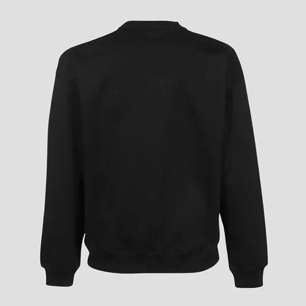 Áo Nỉ Sweater Nam Versace Black With Logo Printed 1002480 1A01812 1B000 Màu Đen