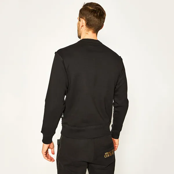 Áo Nỉ Sweater Nam Versace Jeans Couture B7GVB7EB Màu Đen Size XS