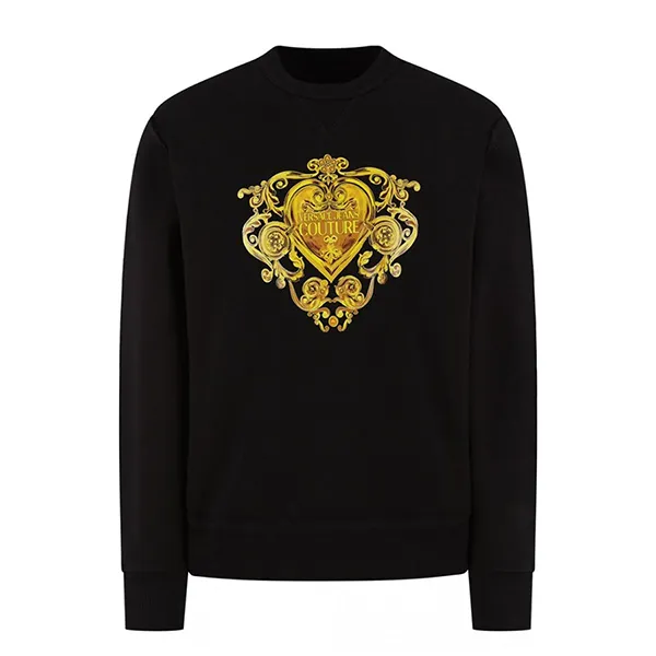 Áo Nỉ Sweater Nam Versace Jeans Couture B7GVB7EB Màu Đen Size XS