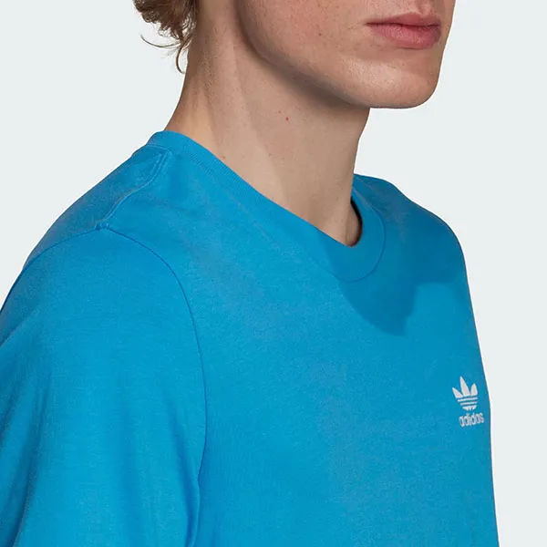Áo Phông Nam Adidas T-Shirt Essential Tee HJ7982 Màu Xanh Blue Size XS