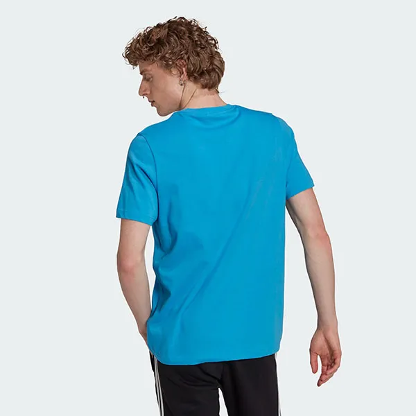 Áo Phông Nam Adidas T-Shirt Essential Tee HJ7982 Màu Xanh Blue Size XS