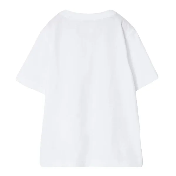 Áo Phông Nữ Burberry White Thomas Bear Printed Tshirt 8077520 Màu Trắng