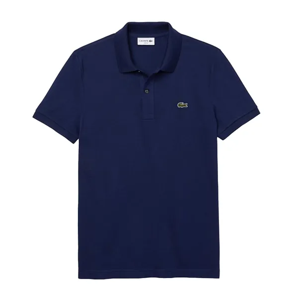Áo Polo Nam Lacoste Original L.12.12 Slim Fit Petit Piqué Cotton Polo PH4012 78X Màu Xanh Đậm Size 2 - Thời trang - Vua Hàng Hiệu
