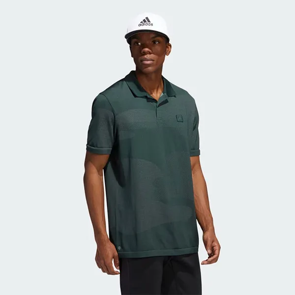 Áo Polo Nam Adidas Go-to Seamless Polo Shirt HF6494 Màu Xanh Lục Size XS