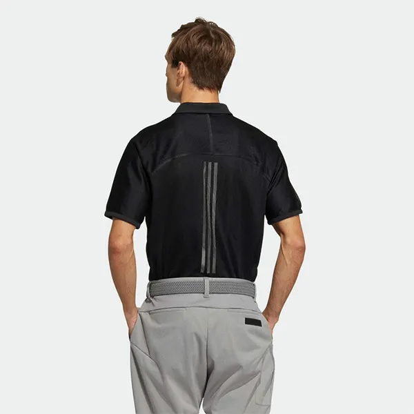 Áo Polo Nam Adidas Heat Dry Mesh Overlay Polo Shirt HB3575 Màu Đen Size S - 4