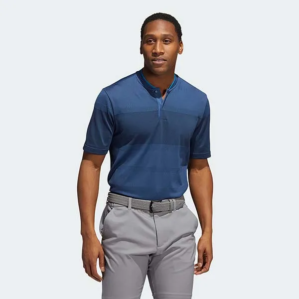 Áo Polo Nam Adidas Statement Seamless Primeknit Golf Polo Shirt H61757 Màu Xanh Navy