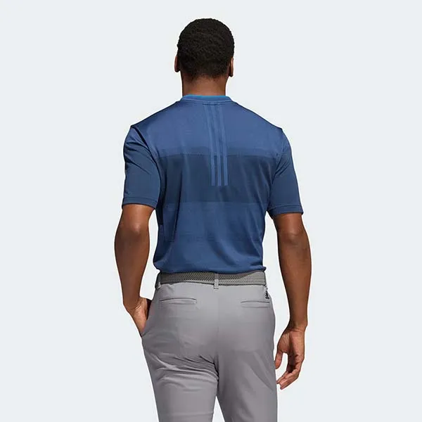 Áo Polo Nam Adidas Statement Seamless Primeknit Golf Polo Shirt H61757 Màu Xanh Navy