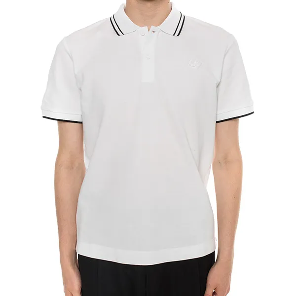 Áo Polo Nam Alexander Mcqueen Swallow Polo Shirt 277624 Màu Trắng Size L
