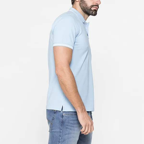 Áo Polo Nam Carrera Jeans 8190075A_626 Màu Xanh Nhạt Size M - Thời trang - Vua Hàng Hiệu