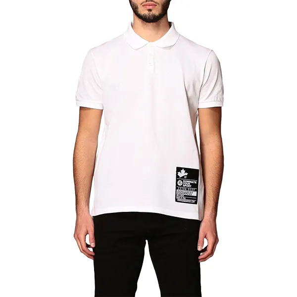 Áo Polo Nam Dsquared2 Polo Shirt S74GL0051 Màu Trắng Size S - Thời trang - Vua Hàng Hiệu