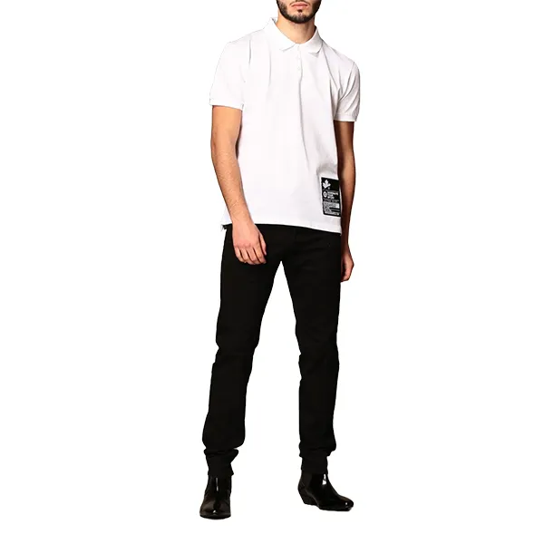 Áo Polo Nam Dsquared2 Polo Shirt S74GL0051 Màu Trắng Size S - Thời trang - Vua Hàng Hiệu