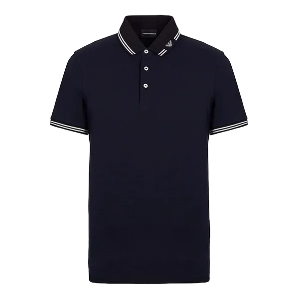 Áo Polo Nam Emporio Armani Short Sleeve Polo Shirt Màu Xanh Navy Size XS - Thời trang - Vua Hàng Hiệu