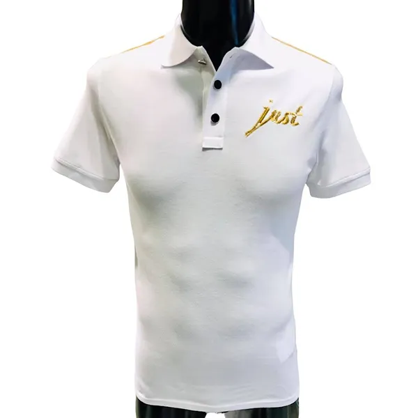 Áo Polo Nam Just Cavalli Polo Shirt S01GL0015 Màu Trắng Size L