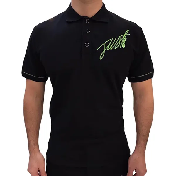 Áo Polo Nam Just Cavalli Polo Shirt S73GL0027 Màu Đen Size M - Thời trang - Vua Hàng Hiệu
