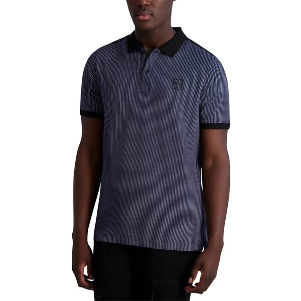 Áo Polo Nam Karl Lagerfeld Polo Shirt LM2K4049 GB03 Màu Xanh Navy Size L - Thời trang - Vua Hàng Hiệu