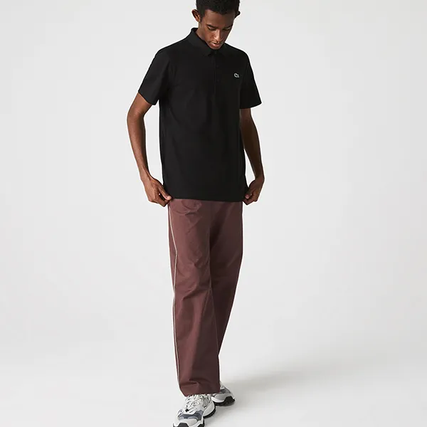 Áo Polo Nam Lacoste Men's Sport Cotton Blend Ottoman Polo Shirt DH2881 C31 Màu Đen Size 2 - Thời trang - Vua Hàng Hiệu