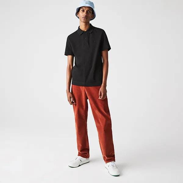 Áo Polo Nam Lacoste Regular Fit Light Breathable Piqué PH8281 00 031 Màu Đen Size 3