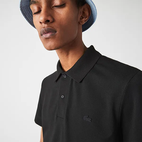 Áo Polo Nam Lacoste Regular Fit Light Breathable Piqué PH8281 00 031 Màu Đen Size 3