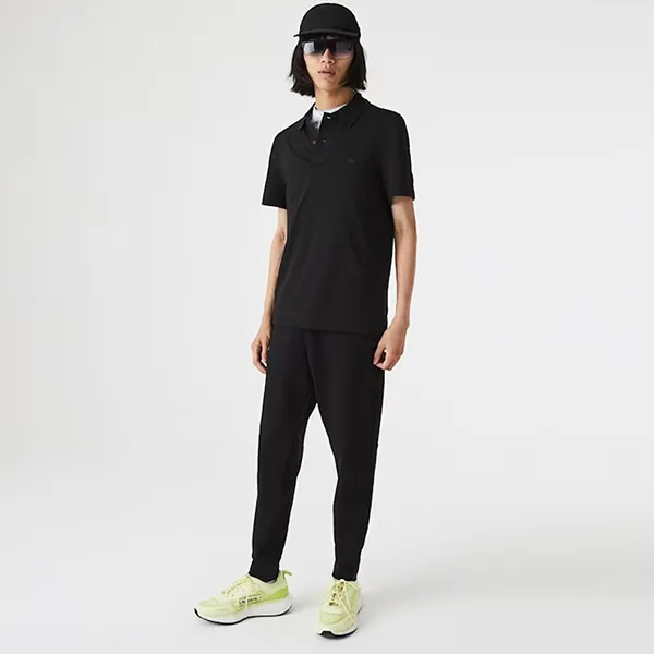 Áo Polo Nam Lacoste Slim Fit Organic Stretch Piqué PH1909 00 031 Màu Đen Size 4