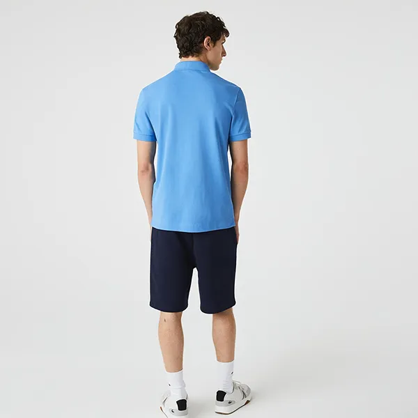 Áo Polo Nam Lacoste Smart Paris Stretch Cotton Piqué PH5522 00 L99 Shirt Màu Xanh Dương Size 2 - Thời trang - Vua Hàng Hiệu