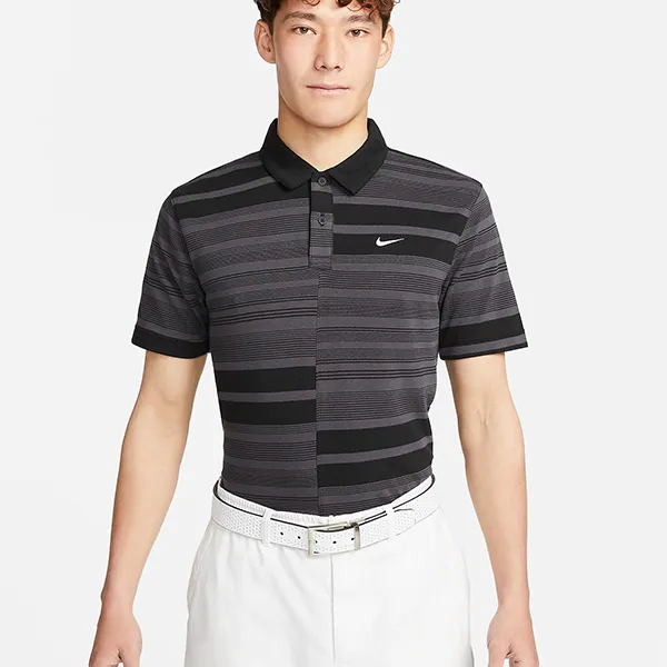 Áo Polo Nam Nike Dri-Fit Unscripted Men's Golf DV7907-010 Màu Xám Đen Size L