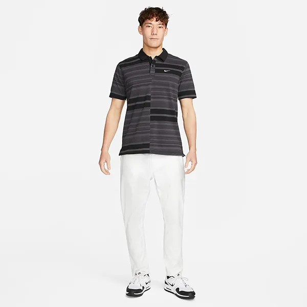 Áo Polo Nam Nike Dri-Fit Unscripted Men's Golf DV7907-010 Màu Xám Đen Size L