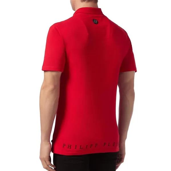 Áo Polo Nam Philipp Plein Polo Shirt MTK4102 Màu Đỏ Size S