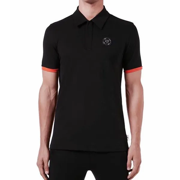 Áo Polo Nam Philipp Plein Sport Polo Shirt MTK3046 Màu Đen Size S