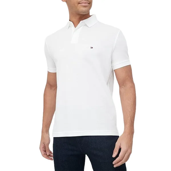 Áo Polo Nam Tommy Hilfiger Core Regular Short Sleeve Polo Shirt 78j5649 110 Màu Trắng Size L - Thời trang - Vua Hàng Hiệu