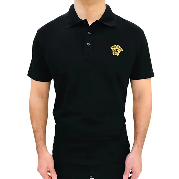 Áo Polo Nam Versace Medusa Black Shirt A89507S Màu Đen Size XS - Thời trang - Vua Hàng Hiệu