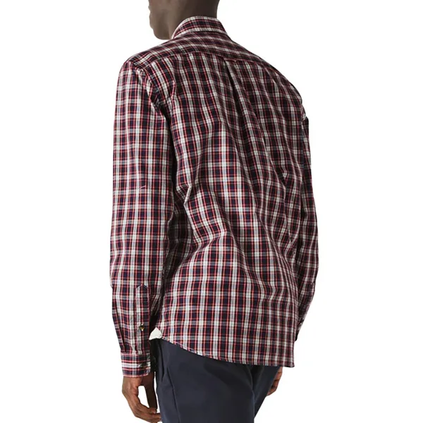 Áo Sơ Mi Dài Tay Nam Lacoste Men's Regular Fit Cotton Checked Oxford Shirt CH3983 8L1 Màu Kẻ Đỏ Size 38 - Thời trang - Vua Hàng Hiệu