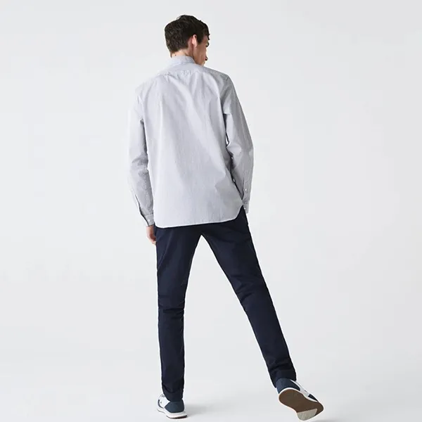 Áo Sơ Mi Nam Dài Tay Lacoste Regular Fit Checkered Premium Cotton Poplin Shirt CH2974 AU8 Màu Xám Size 38 - Thời trang - Vua Hàng Hiệu