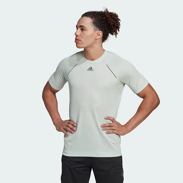 Áo Thun Nam Adidas Hiit Spin T-Shirt HP1754 Màu Xanh Green Size S