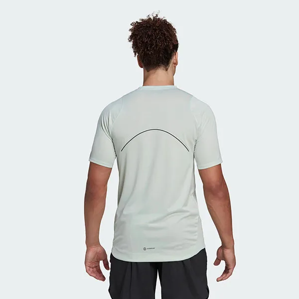 Áo Thun Nam Adidas Hiit Spin T-Shirt HP1754 Màu Xanh Green Size S