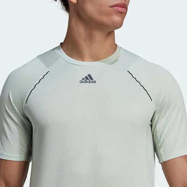 Áo Thun Nam Adidas Hiit Spin T-Shirt HP1754 Màu Xanh Green Size S