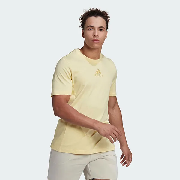 Áo Thun Nam Adidas M Internal Tee HJ9807 Màu Vàng Nhạt Size S - Thời trang - Vua Hàng Hiệu