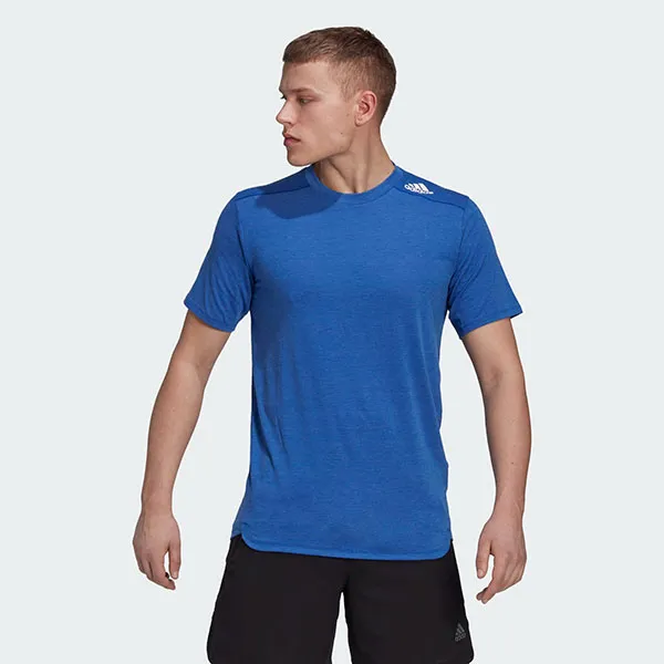 Áo Thun Nam Adidas Designed For Training T-Shirt HL8819 Màu Xanh Size XS - Thời trang - Vua Hàng Hiệu