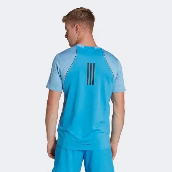 Áo Thun Nam Adidas M Hiit Cool Tee HL8792 Màu Xanh Blue Size S