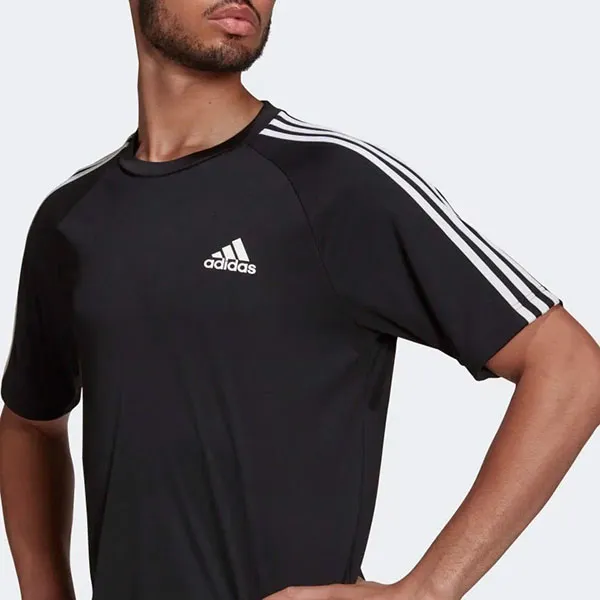Áo Thun Nam Adidas M Sereno 3S H28925 T-Shirt Màu Đen Size XS