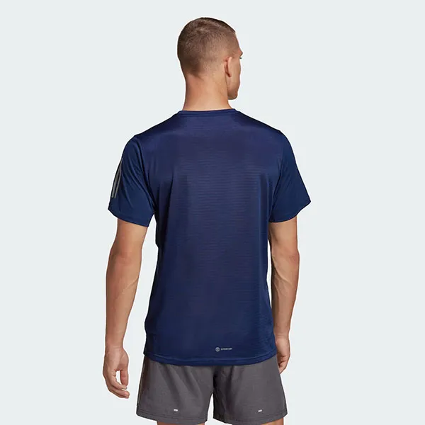 Áo Thun Nam Adidas Own The Run T-Shirt HM8445 Màu Xanh Đậm Size XS