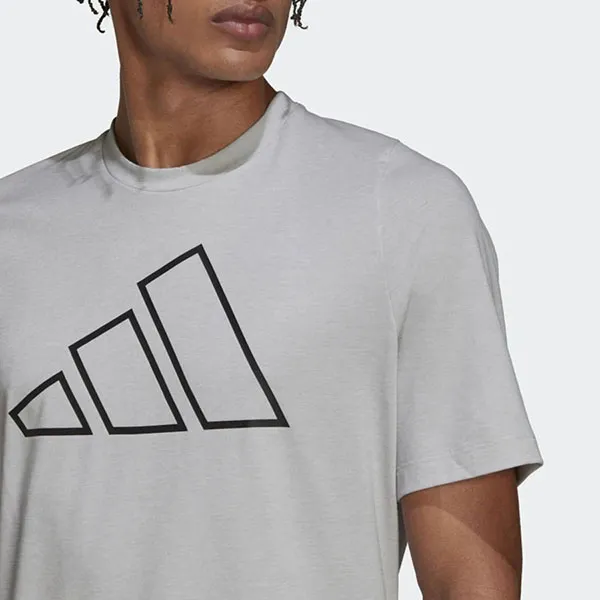 Áo Thun Nam Adidas Ti 3Bar Tee HD3548 Màu Xám Size XS - Thời trang - Vua Hàng Hiệu