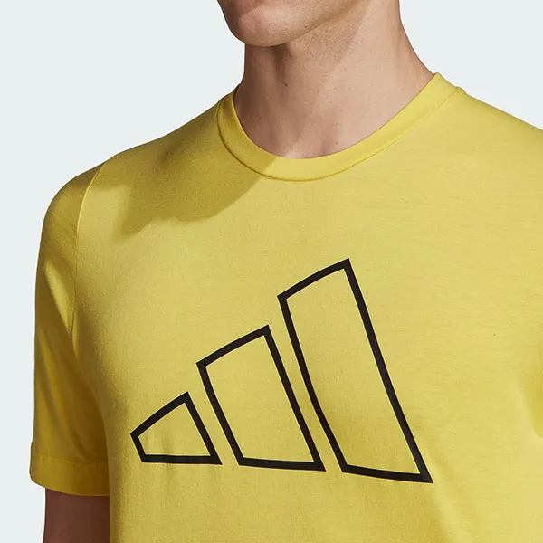 Áo Thun Nam Adidas Train Icons 3 Bar Training T-Shirt HK9530 Màu Vàng Size XS - Thời trang - Vua Hàng Hiệu