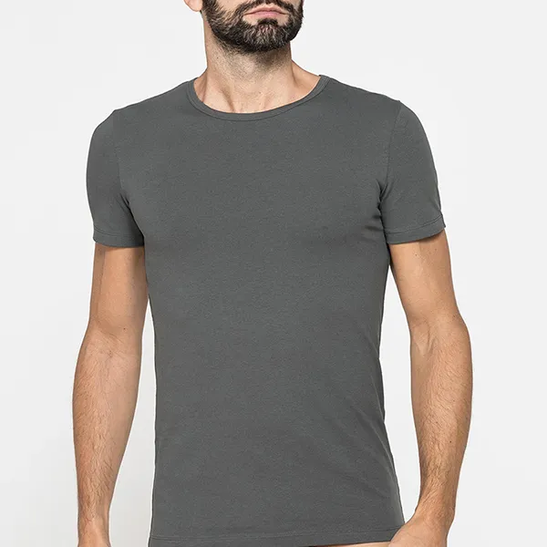 Áo Thun Nam Carrera Jeans Crew Neck In Cotton T-Shirt 80C2512_874 Màu Xám Size M - Thời trang - Vua Hàng Hiệu