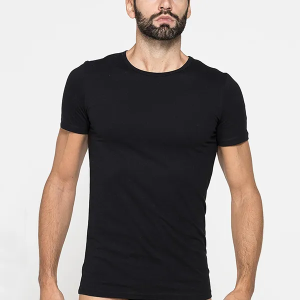 Áo Thun Nam Carrera Jeans Crew Neck In Cotton T-Shirt 80C2512_899 Màu Đen Size M - Thời trang - Vua Hàng Hiệu