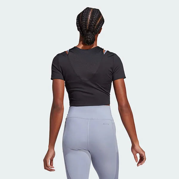 Áo Thun Nữ Adidas Aeroready Hiit T-Shirt HN5538 Màu Đen Size 2XS