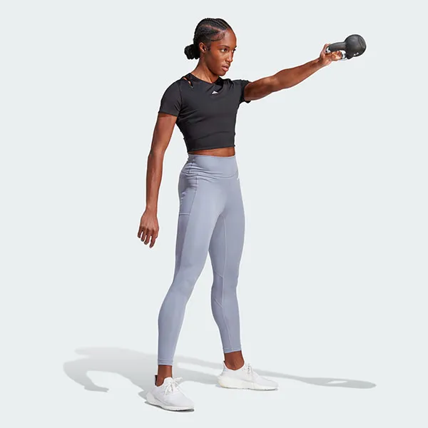 Áo Thun Nữ Adidas Aeroready Hiit T-Shirt HN5538 Màu Đen Size 2XS