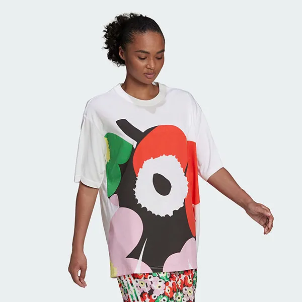 Áo Thun Nữ Adidas Graphic X Marimekko T-Shirt HC4187 Phối Màu Màu Size M
